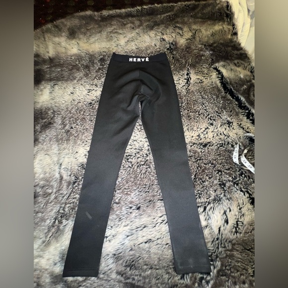 Herve by Hervé Léger  Logo Leggings, XS - Picture 7 of 16